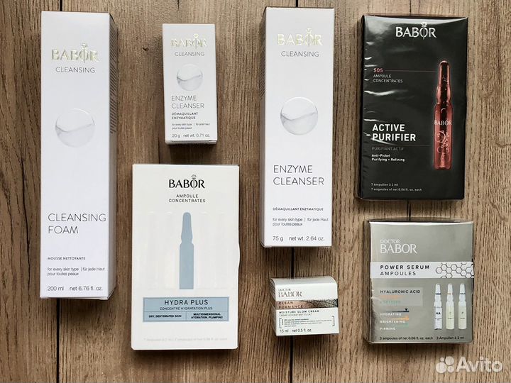 Babor апулы, крем, пудра