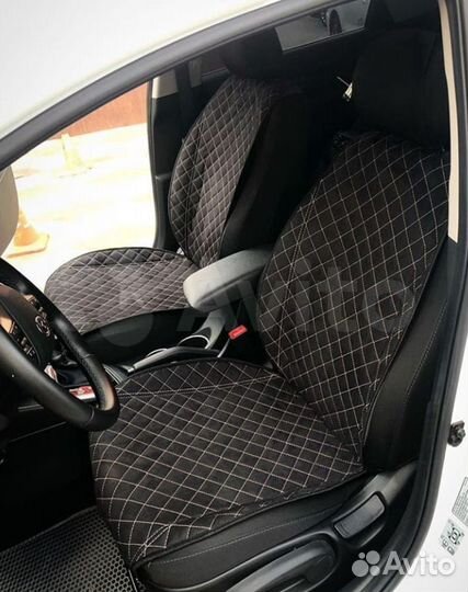 Накидки на сиденья алькантара/велюр в наличии