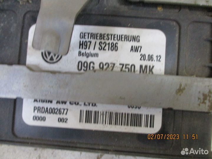 Блок управления АКПП Фольксваген Тигуан