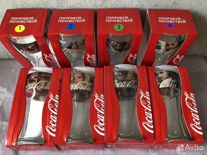 Стаканы Coca Cola, мишки Sochi 2014, значки