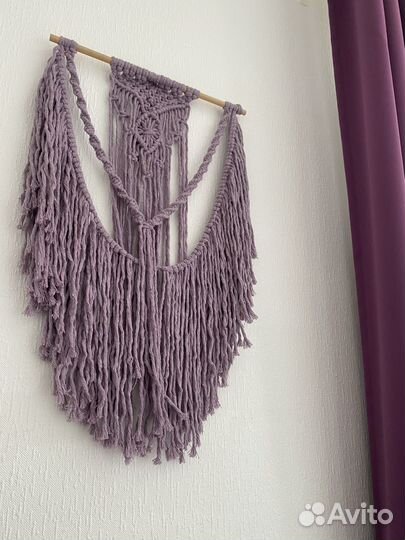 Настенное панно макраме