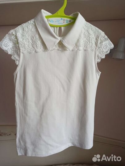 Блузка школьная 140 146