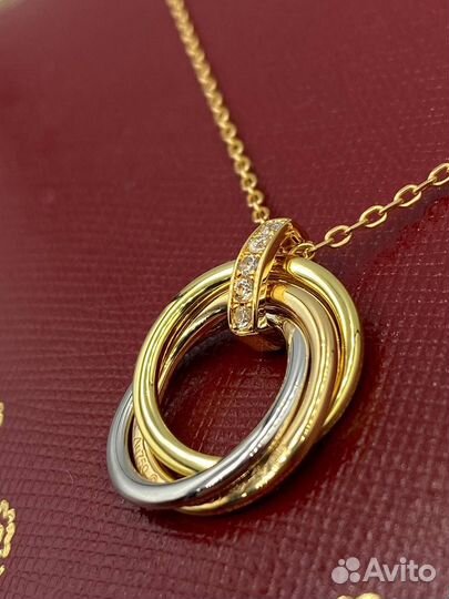 Cartier Trinity mini подвеска