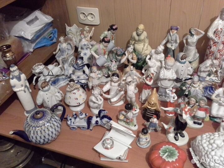 Оценка советский немецкий фарфор статуэтки