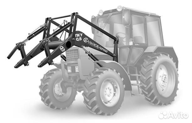 Погрузчик пку без рабочих органов