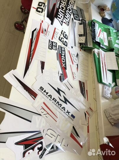 Наклейки плм для лодочного мотора