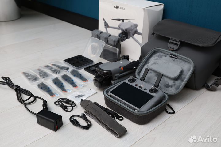 DJI AIR 3 Fly More Combo RC-2 (fcc+5.8)