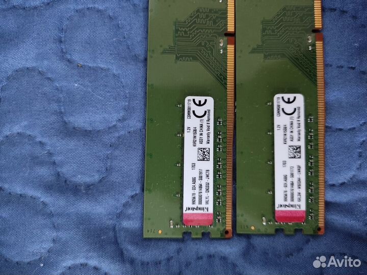 Kingston DDR4 2х4GB