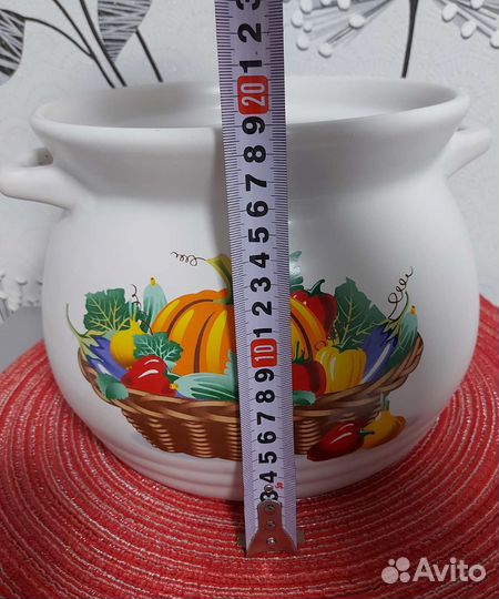 Кастрюля керамическая