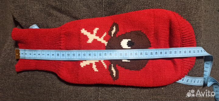 Новогодний свитер для маленьких собак