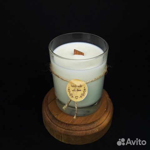 Ароматическая свеча ручной работы