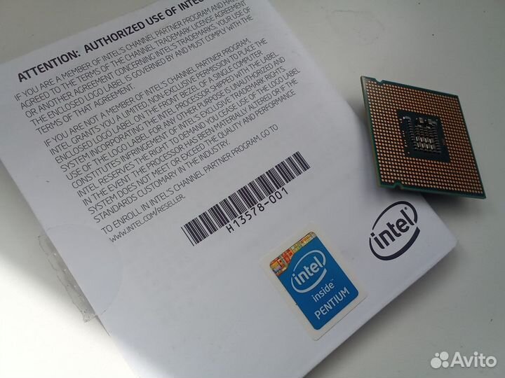 Процессор intle pentium