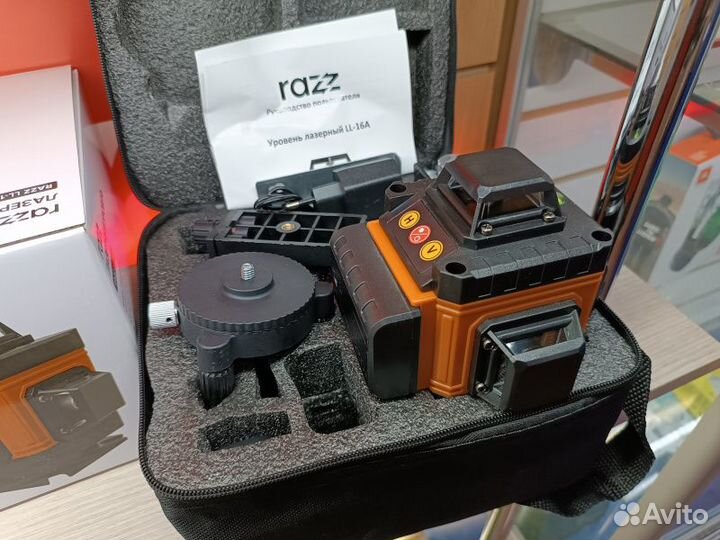 Лазерный уровень 4D 16 лучей