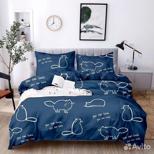 Постельное белье 1.5 новое