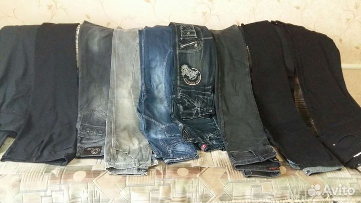 Джинсы брюки для мальчика 12-14 лет