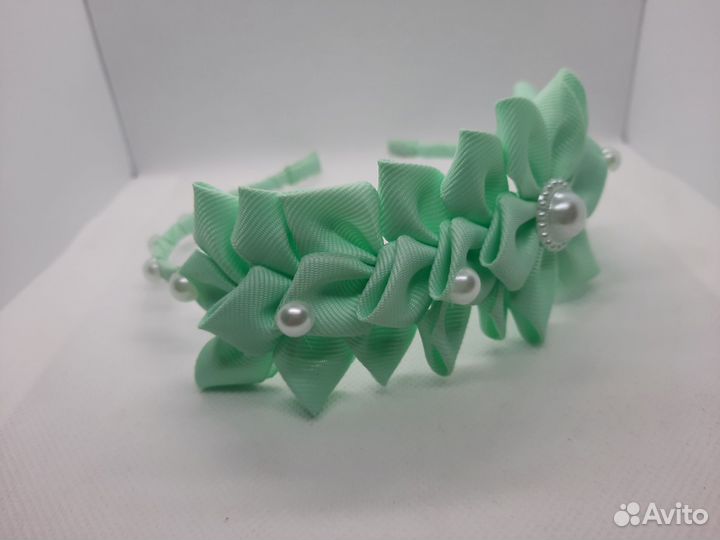 Ободок для волос ручной работы