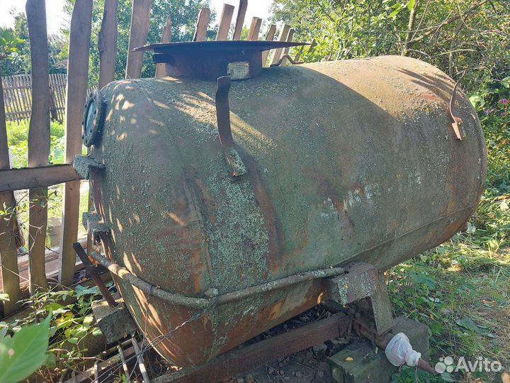 Прицеп бочка, металлическая