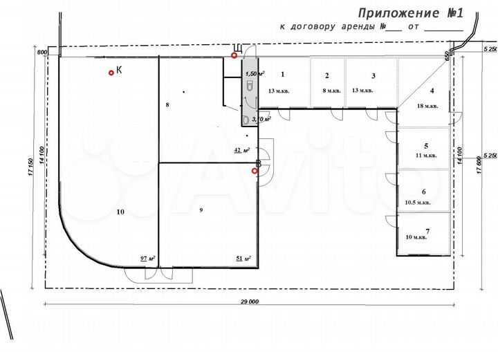 Торговая площадь, 11 м²