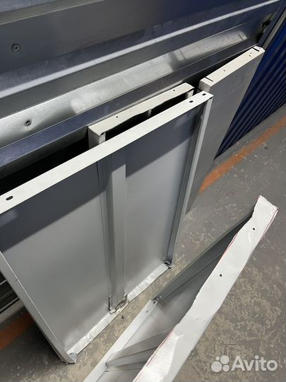 Полки для металлического стеллажа (обрезки) бу