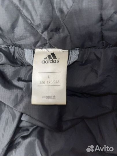 Пуховик adidas осень-весна