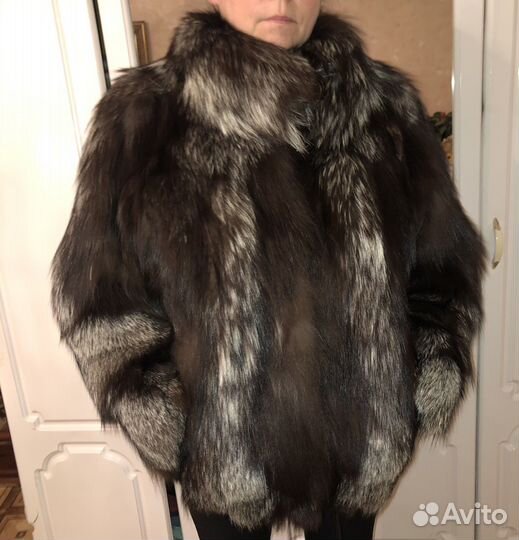 Полушубок из чернобурки