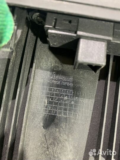 Накладка торпедо Kia Opirus 2007