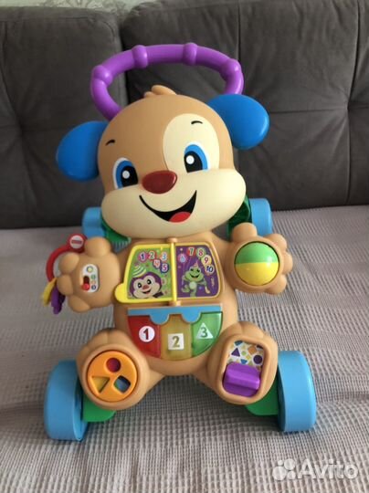Ходунки-каталка Fisher Price Ученый щенок