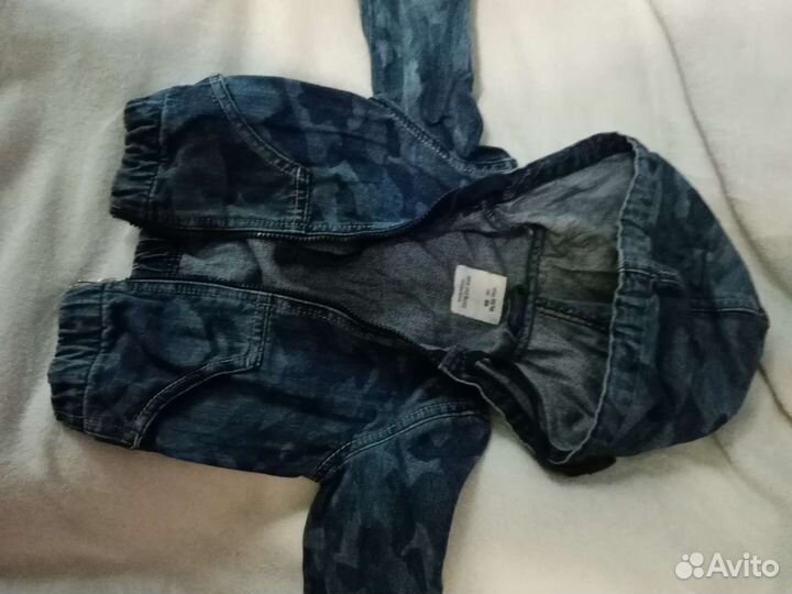 Джинсовая куртка для мальчика