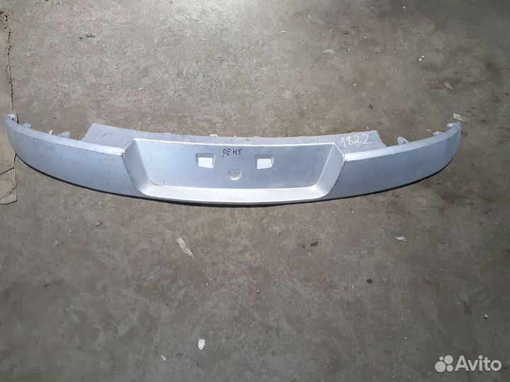 Renault Megane 2 (Hatchback) Накладка заднего бамп