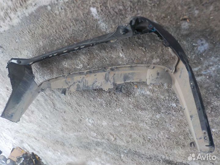 Накладка на бампер toyota RAV4 50