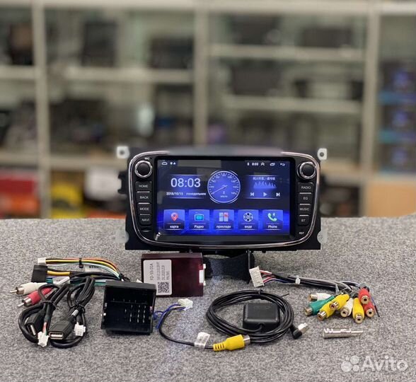 Штатная магнитола Ford focus 2 mondeo 4 Android