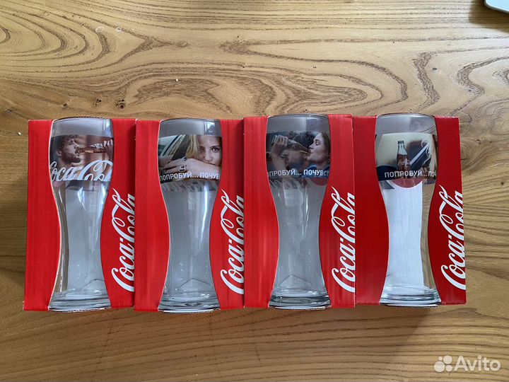 Подарочные стаканы Coca-Cola