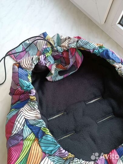 Конверт утеплённый в коляску и муфта