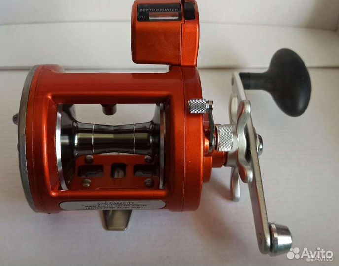 Катушка мультипликаторная JCD400 для троллинга