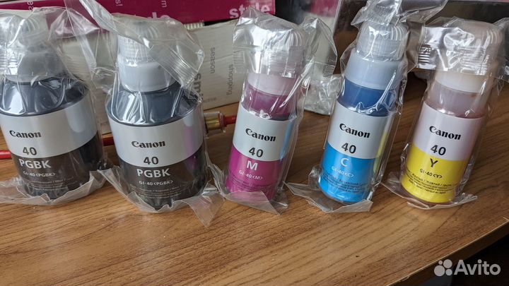 Чернила Canon GI-40, оригинал, упакованные