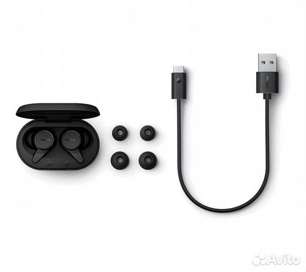 Наушники Philips TAT1207, черный