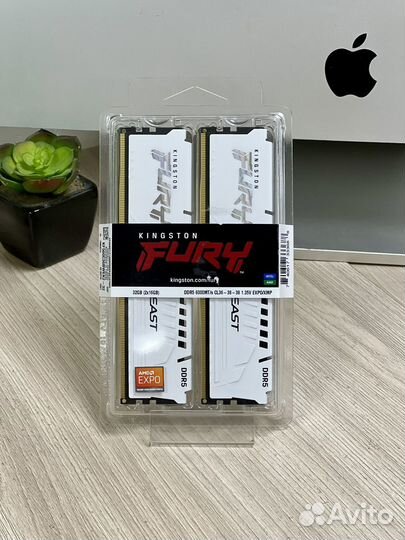 Новая Fury Beast 32GB DDR5-6000 / 2x16GB