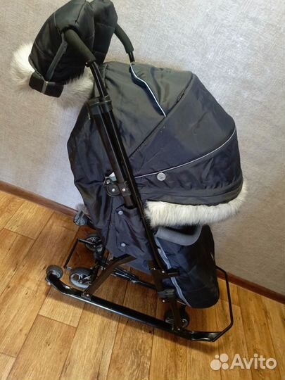 Санки коляска nika kids