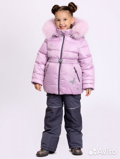 Зимний костюм для девочки 122-128