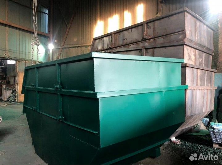 Бункер для мусора, контейнер 8 м3. Арт 13051