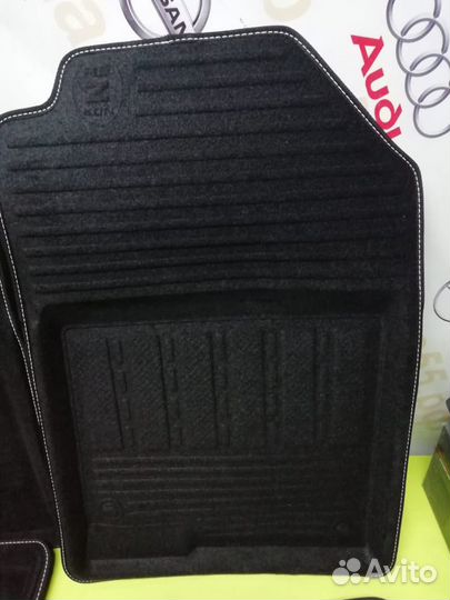 Коврики салона 3D новые Hyundai Solaris c 17г-нв