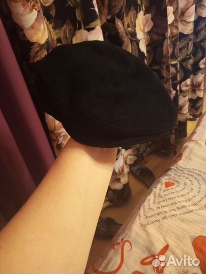 Кепка мужская замша