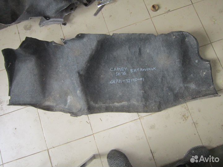 Обшивка багажника toyota camry SV35 Задний Прав 64721-32140-01