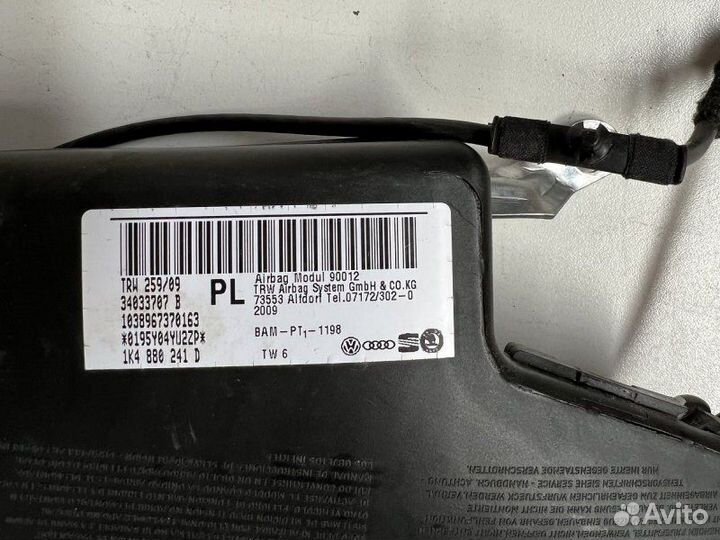 Подушка безопасности в сиденье передняя левая