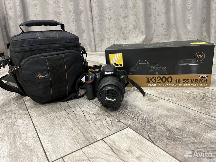 Зеркальный фотоаппарат nikon d3200