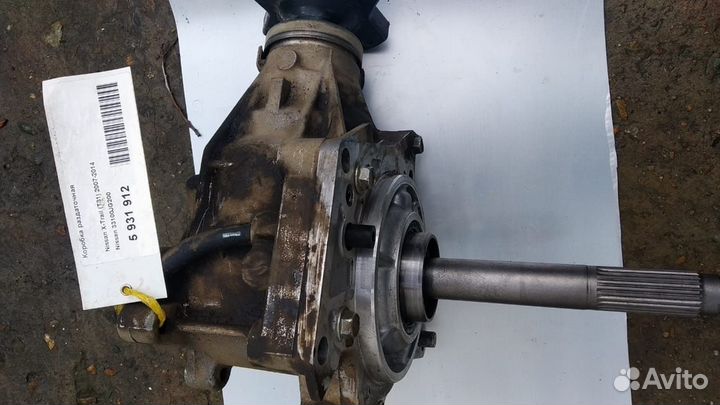 Раздатка на Nissan x-trail