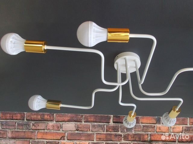 Элементы освещения в стиле лофт