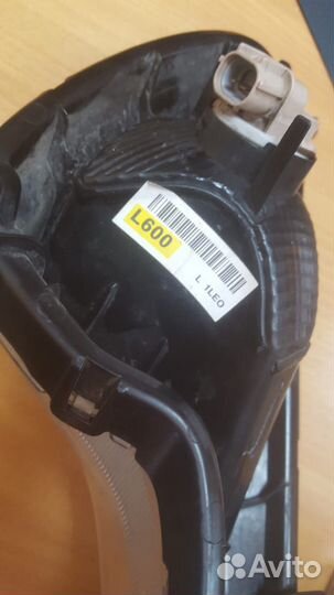 Противотуманная фара на Hyundai Solaris 2015-2017