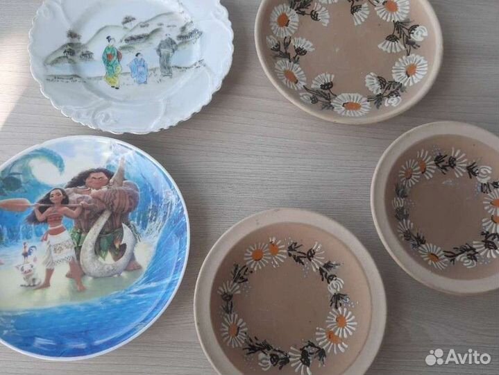 Тарелки (есть настенные)