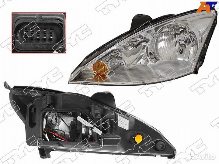 Фара Ford Focus I 2001-2004
